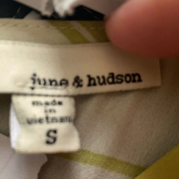 NWT June & Hudson Floral Print Sleeveless Blouse S - Picture 8 of 11